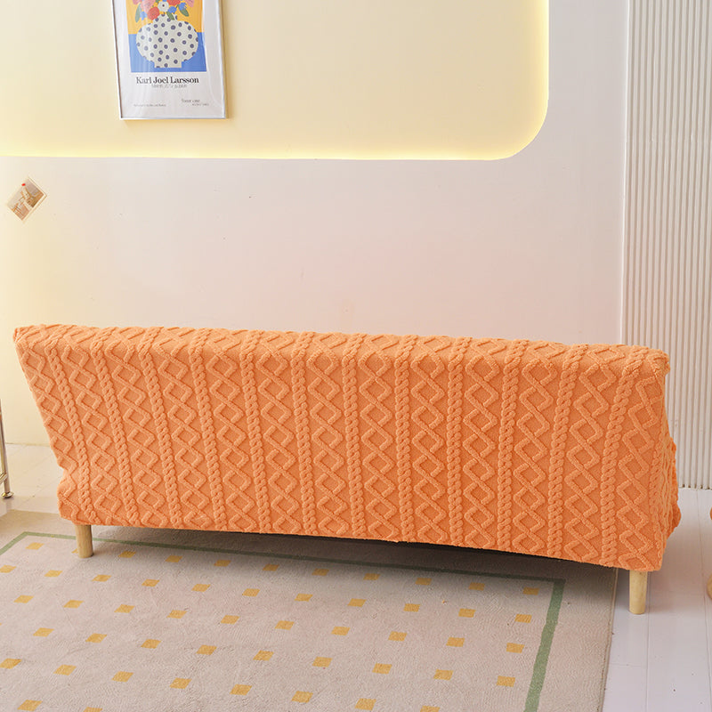 Housse pour canapé-lit, clic-clac, canapé sans accoudoirs chaleur scandinave