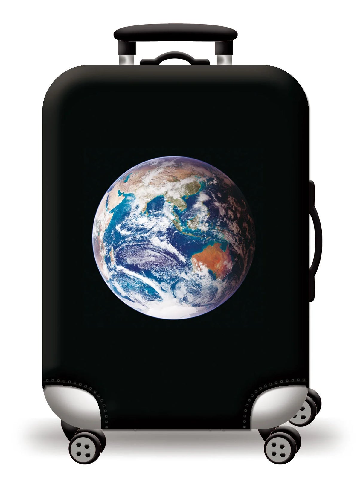 Housse de protection pour valise à roulette cabine ou XL motif terre