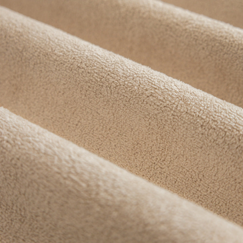 zoom sur le tissu en velours