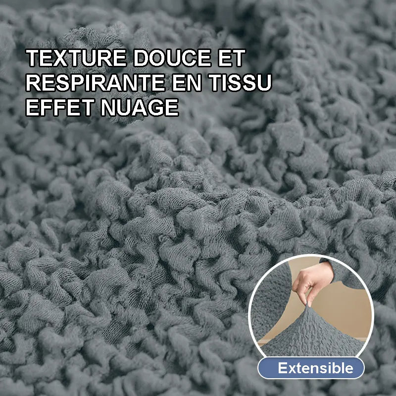 tissu respirant doux et texturé