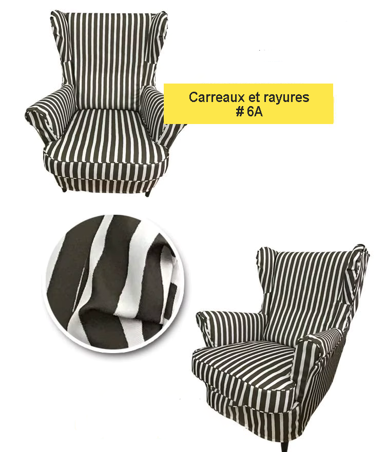 Housse prémium pour fauteuil IKEA STRANDMON personnalisable