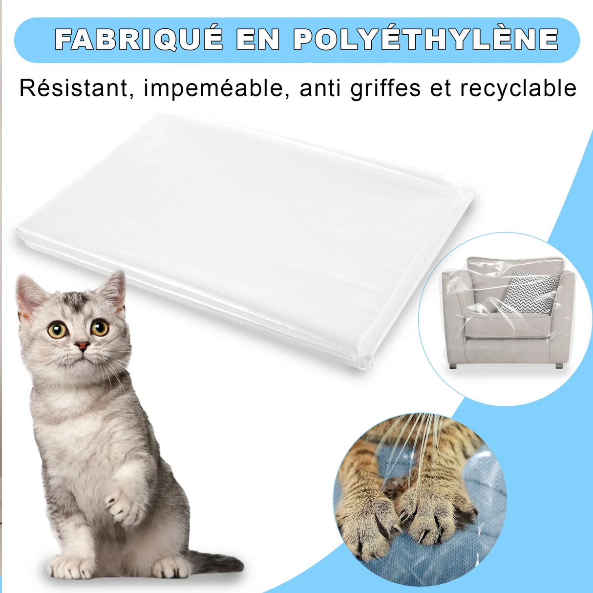 détails tu tissu imperméable