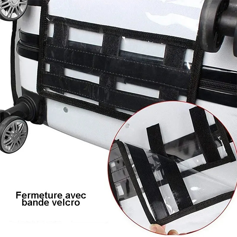 fermeture avec bande velcro