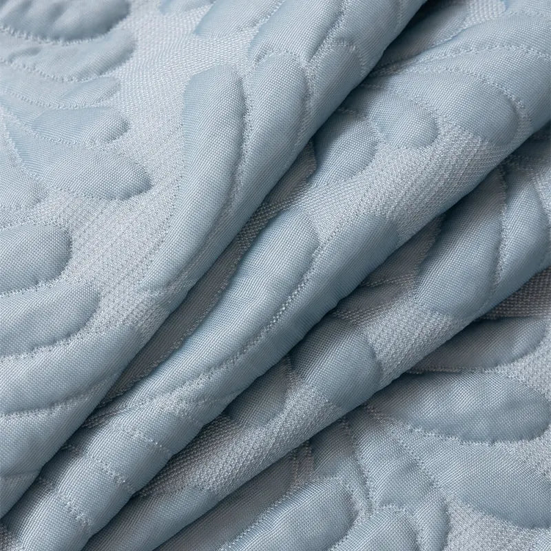 Plaid Jeté de canapé grande taille XXL anti griffures texture feuille d'hibiscus