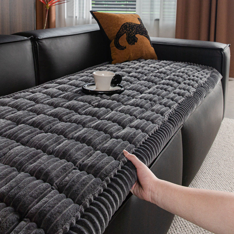 Tapis couvre canapé épais, matelassé et antidérapant - résistant aux griffures