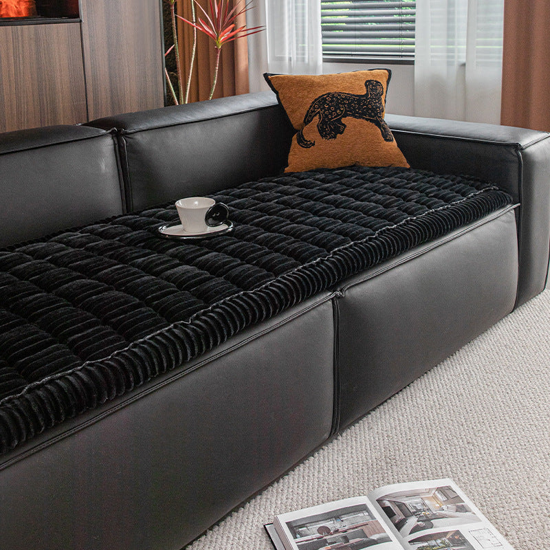 Tapis couvre canapé épais, matelassé et antidérapant - résistant aux griffures