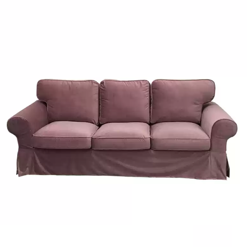 Housse canapé IKEA EKTORP luxe haut de gamme saumon