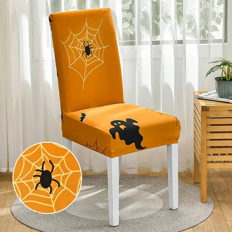 Housse de chaise de salle à manger spécial noël motif 17