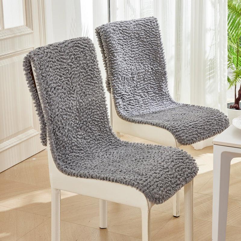 Housse de chaise luxe antidérapante pure laine Casaharmony
