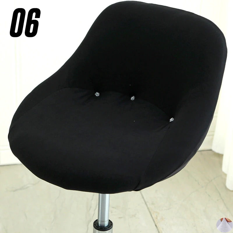 Housse extensible pour tabouret de bar coque motif 6