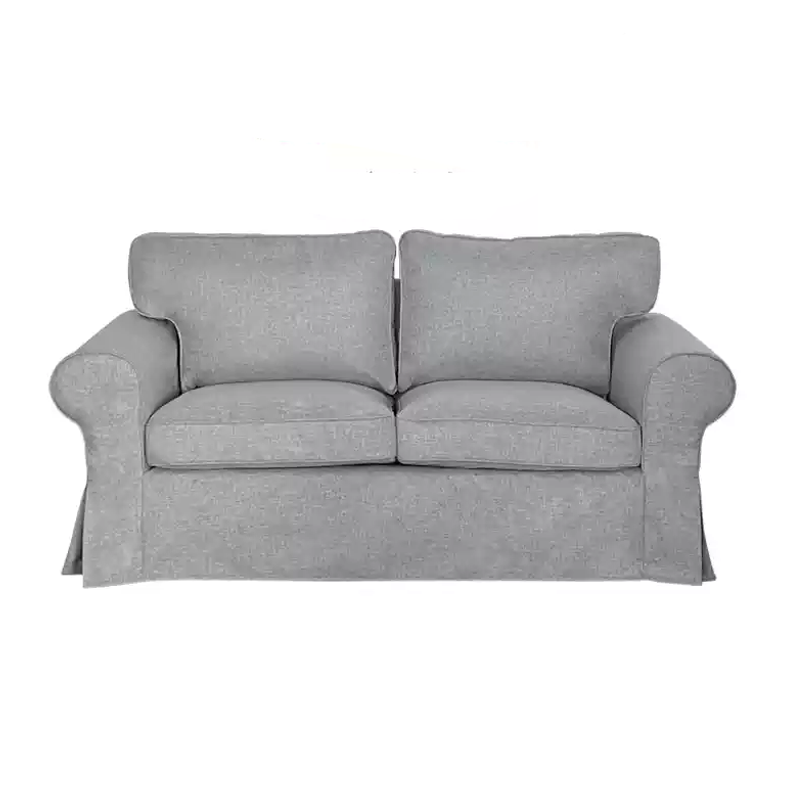 Housse pour canapé IKEA EKTORP 2 places polycoton gris clair