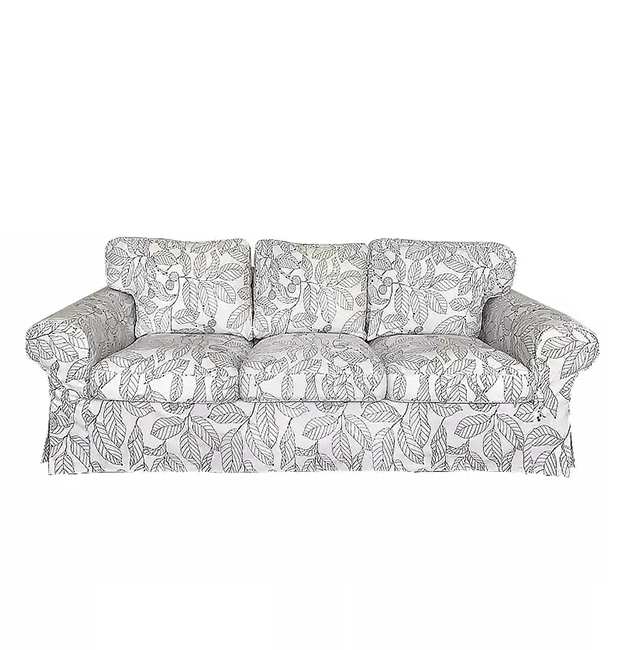 Housse pour canapé IKEA EKTORP 3 places motif imprimé coton