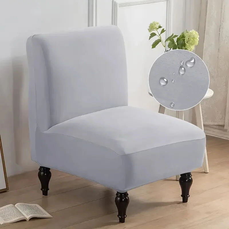 Housse pour chauffeuse lycra imperméable argent