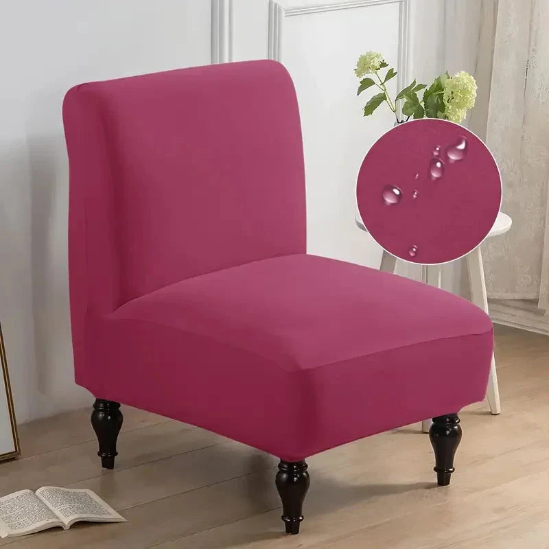 Housse pour chauffeuse lycra imperméable rose fushia