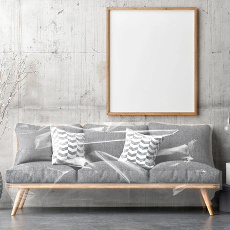 Housse protection canapé en plastique transparent 100% imperméable 2