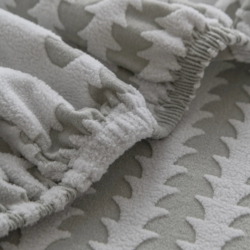 Tissu extensible renforcé contemporain gris clair