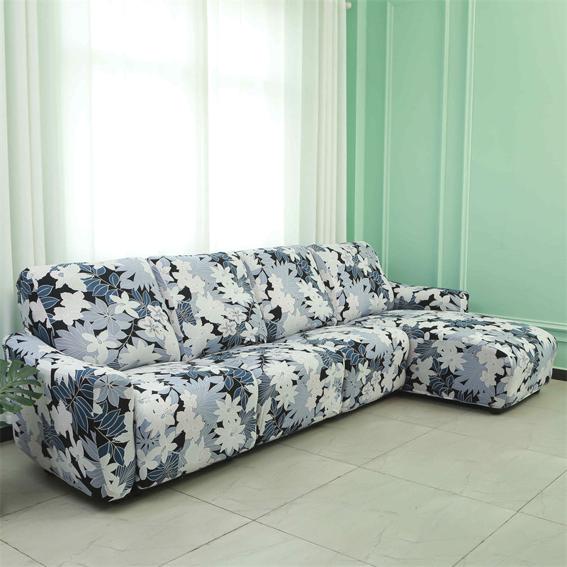 Housses pour canapé d'angle relax inclinable avec méridienne motif 15