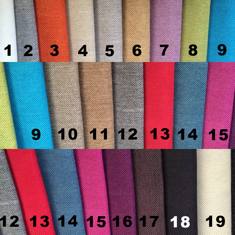 Echantillons de tissu pour housses IKEA