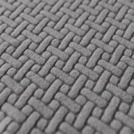 velours damassé gris moyen