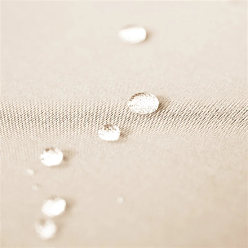 tissu extensible imperméable beige