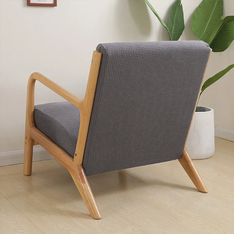 Housse de fauteuil scandinave gris