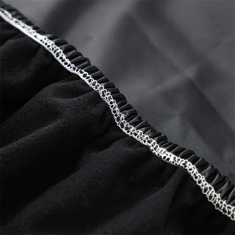 finition et revers du tissu