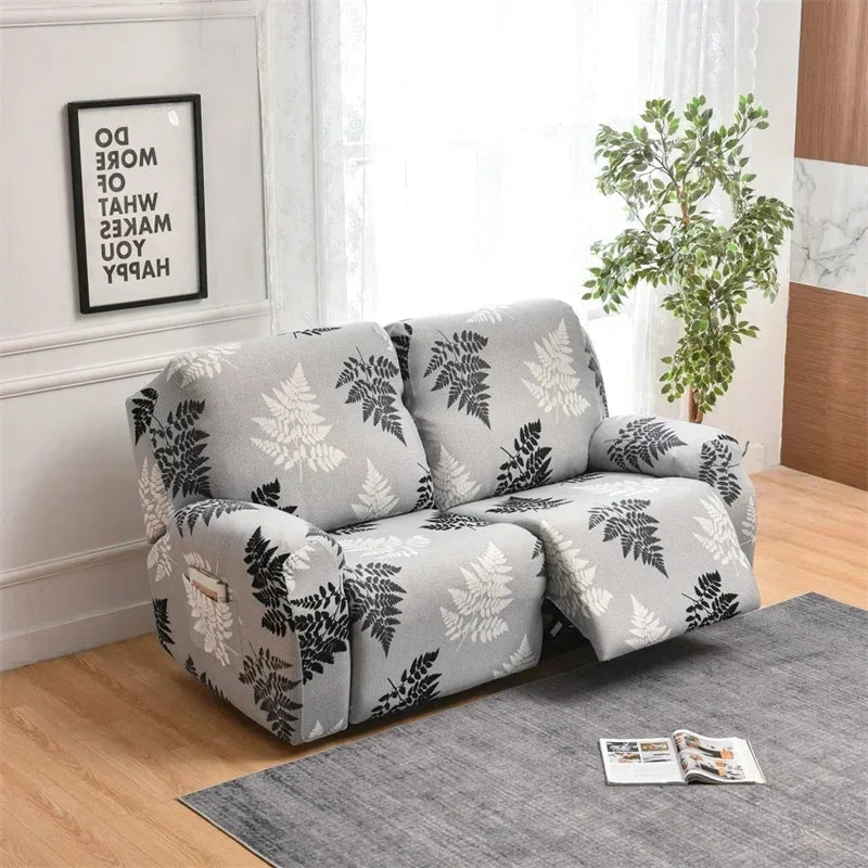 Housse pour fauteuil et canapé relax inclinable 1/2/3 places - Harmony 8 motifs