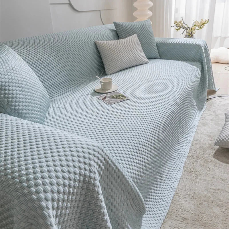 Jeté de canapé été grande taille respirant