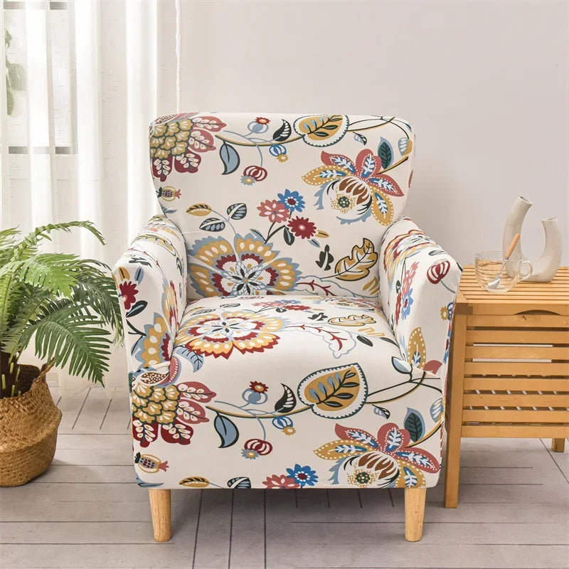 Housse pour fauteuil club extensible en lycra