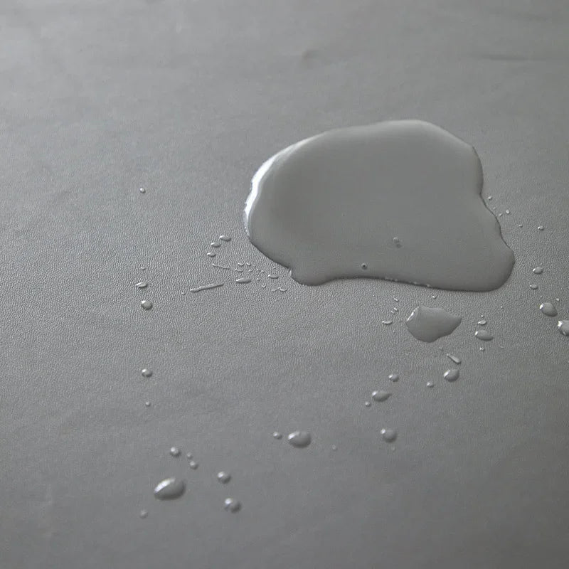 tissu imperméable gris clair