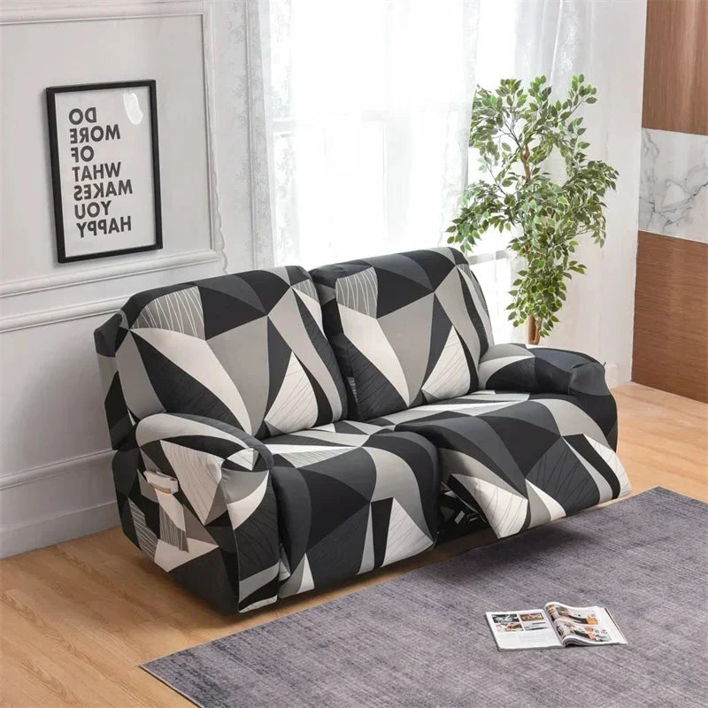 Housse pour fauteuil et canapé relax inclinable 1/2/3 places - Harmony 8 motifs