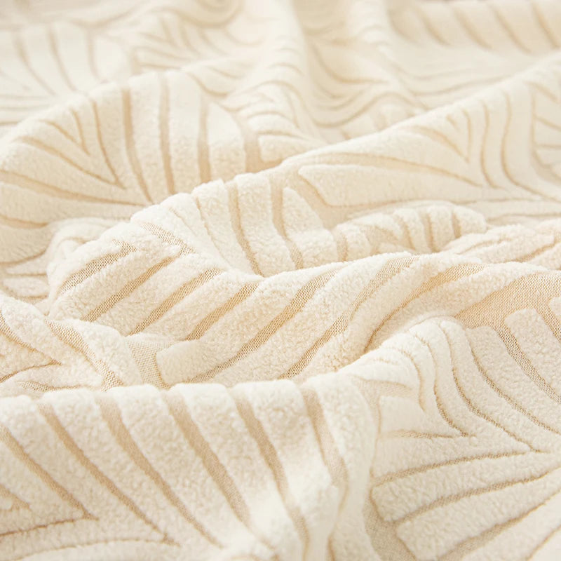 tissu extensible beige