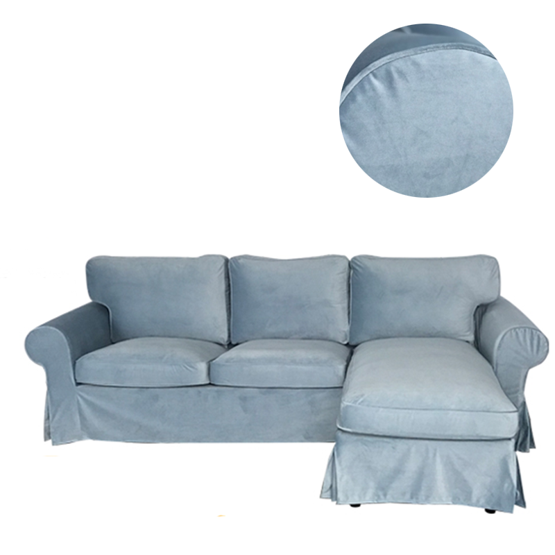 housse canapé ikea ektorp haut de gamme velours hollandais