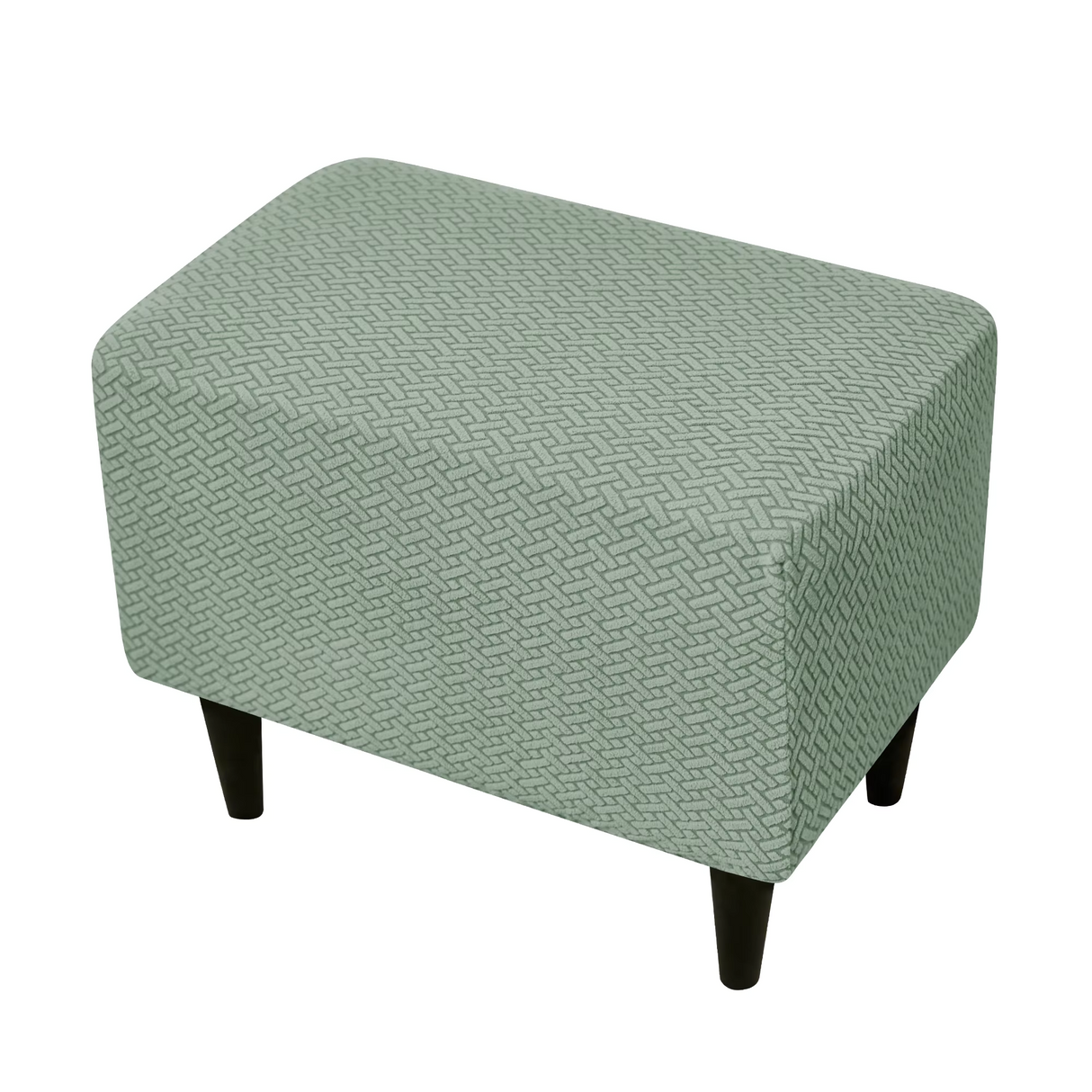 Housse pour repose-pieds IKEA Strandmon velours damassé