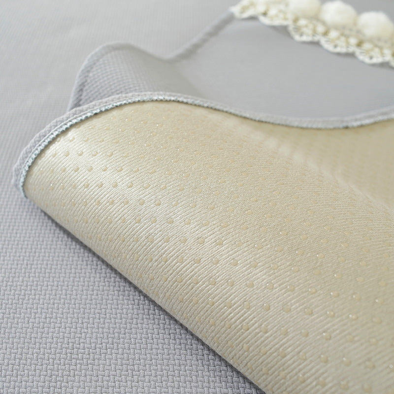 revers antidérapante dentelle d'hiver