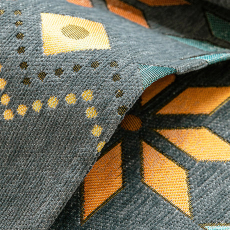 tissu renforcé caresse chenille gris