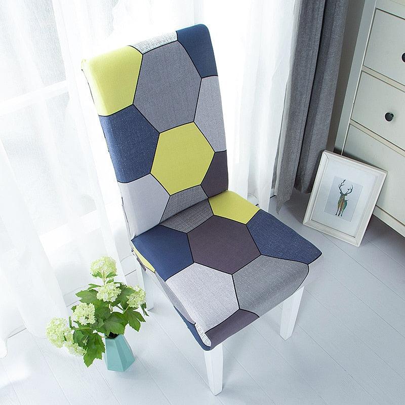 Housses de chaises extensibles en lycra contemporaine