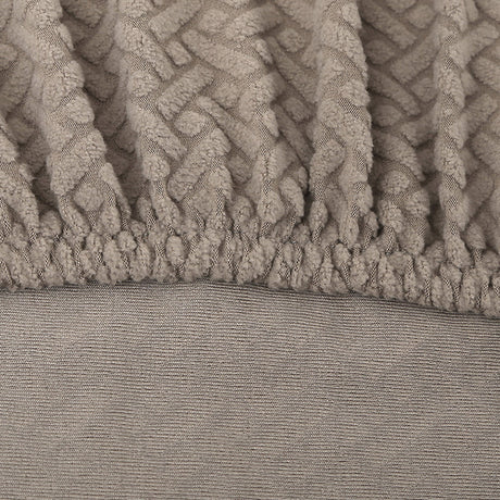 velours damassé taupe khaki