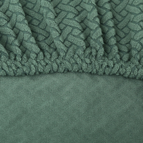 velours damassé vert matcha