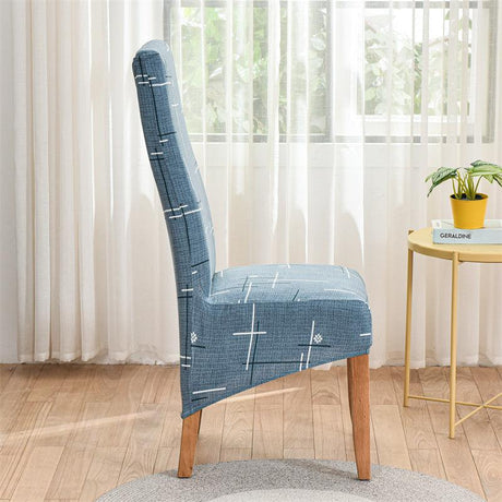 Housses de chaises hautes extensibles grand dossier