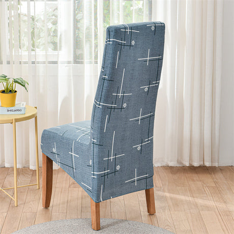 Housses de chaises hautes extensibles grand dossier