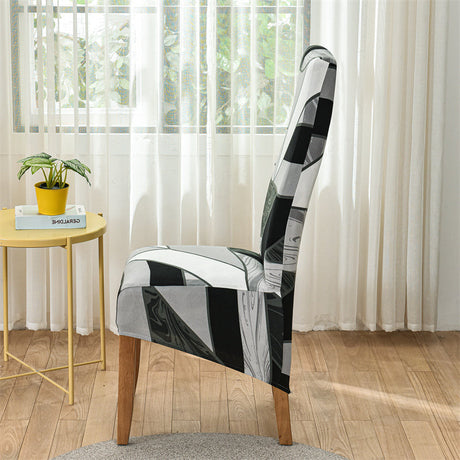 Housses de chaises hautes extensibles grand dossier