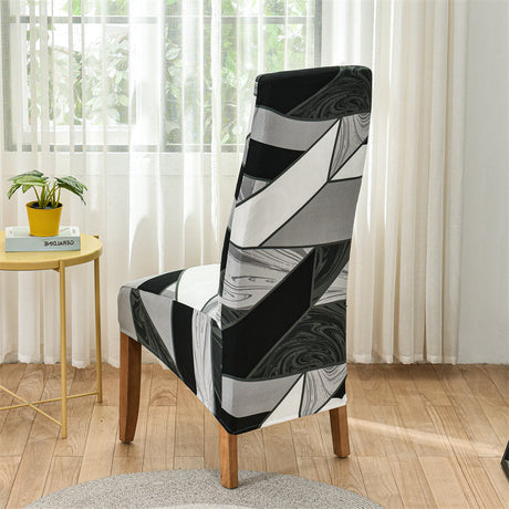 Housses de chaises hautes extensibles grand dossier