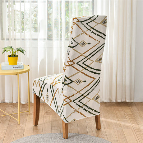 Housses de chaises hautes extensibles grand dossier