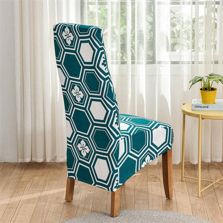 Housses de chaises hautes extensibles grand dossier