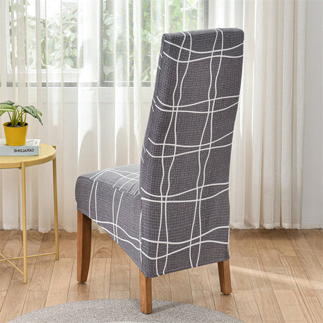 Housses de chaises hautes extensibles grand dossier