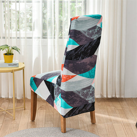 Housses de chaises hautes extensibles grand dossier