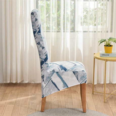 Housses de chaises hautes extensibles grand dossier