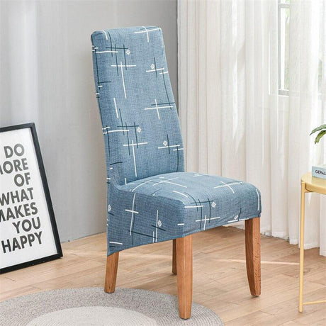 Housses de chaises hautes extensibles grand dossier