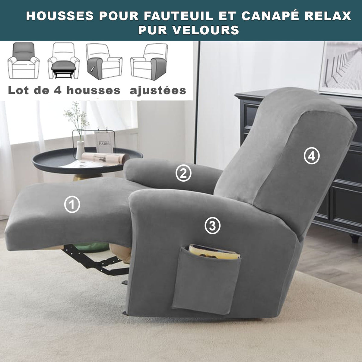 Housse de Fauteuil ECHIRUM main image 1